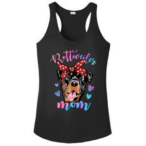 Rottweiler Dog Lover Funny Cute Mom Mama Mother Gift Ladies PosiCharge Competitor Racerback Tank