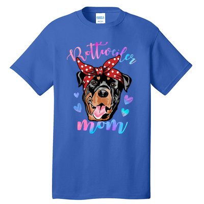 Rottweiler Dog Lover Funny Cute Mom Mama Mother Gift Tall T-Shirt