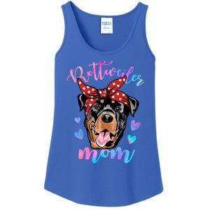 Rottweiler Dog Lover Funny Cute Mom Mama Mother Gift Ladies Essential Tank