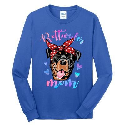 Rottweiler Dog Lover Funny Cute Mom Mama Mother Gift Tall Long Sleeve T-Shirt