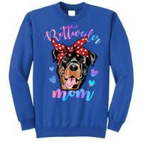 Rottweiler Dog Lover Funny Cute Mom Mama Mother Gift Tall Sweatshirt