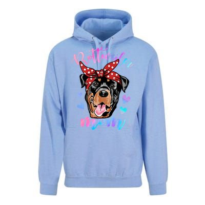 Rottweiler Dog Lover Funny Cute Mom Mama Mother Gift Unisex Surf Hoodie