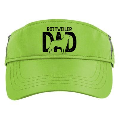 Rottweiler Dog Lover Funny Cute Puppy Dad Father Gift Adult Drive Performance Visor