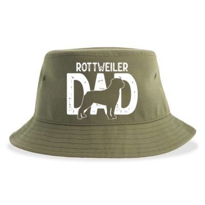 Rottweiler Dog Lover Funny Cute Puppy Dad Father Gift Sustainable Bucket Hat