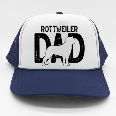 Rottweiler Dog Lover Funny Cute Puppy Dad Father Gift Trucker Hat