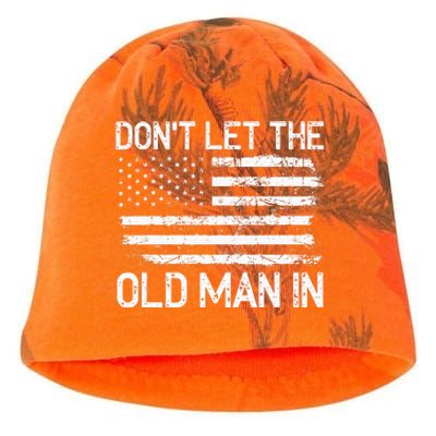 Retro Don't let the old man in vintage American Flag Kati - Camo Knit Beanie