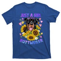 Rottweiler Dog Lover Funny Cute Puppy Gift T-Shirt