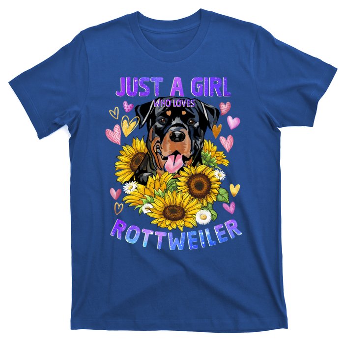 Rottweiler Dog Lover Funny Cute Puppy Gift T-Shirt