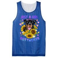 Rottweiler Dog Lover Funny Cute Puppy Gift Mesh Reversible Basketball Jersey Tank