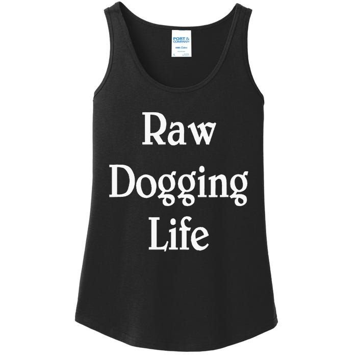 Raw Dogging Life Ladies Essential Tank