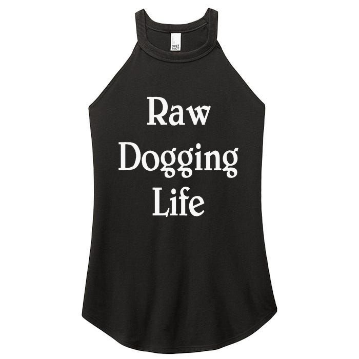 Raw Dogging Life Women's Perfect Tri Rocker Tank