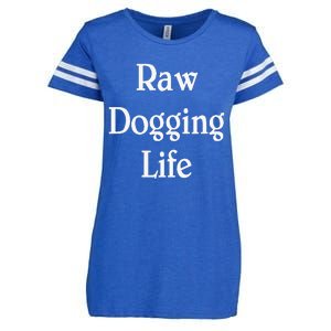 Raw Dogging Life Enza Ladies Jersey Football T-Shirt