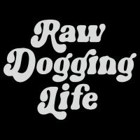 Raw Dogging Life Cropped Pullover Crew