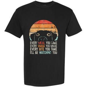 Retro Dog Lover Black Cotton Blend Funny & Classic Fit For Kids Garment-Dyed Heavyweight T-Shirt