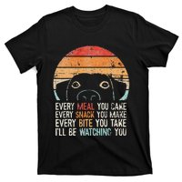 Retro Dog Lover Black Cotton Blend Funny & Classic Fit For Kids T-Shirt