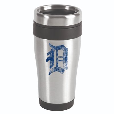 Retro Detroit Letter D Throwback Design 16oz Travel Tumbler