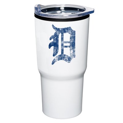 Retro Detroit Letter D Throwback Design Tumbler