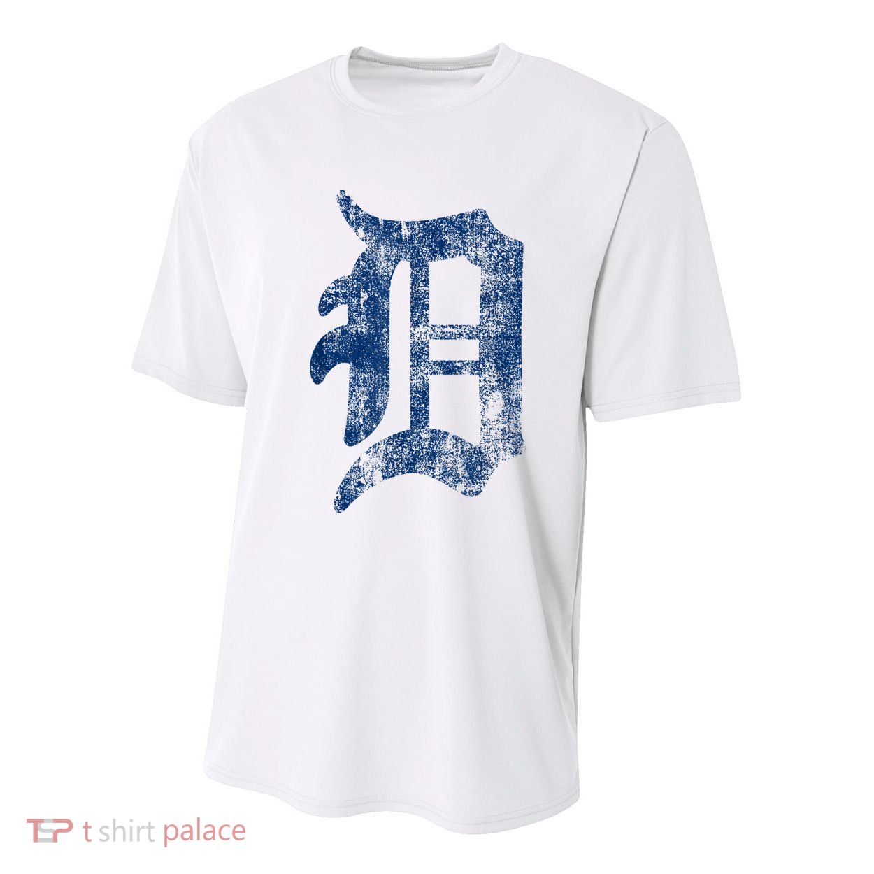 Retro Detroit Letter D Throwback Design Youth Performance Sprint T-Shirt