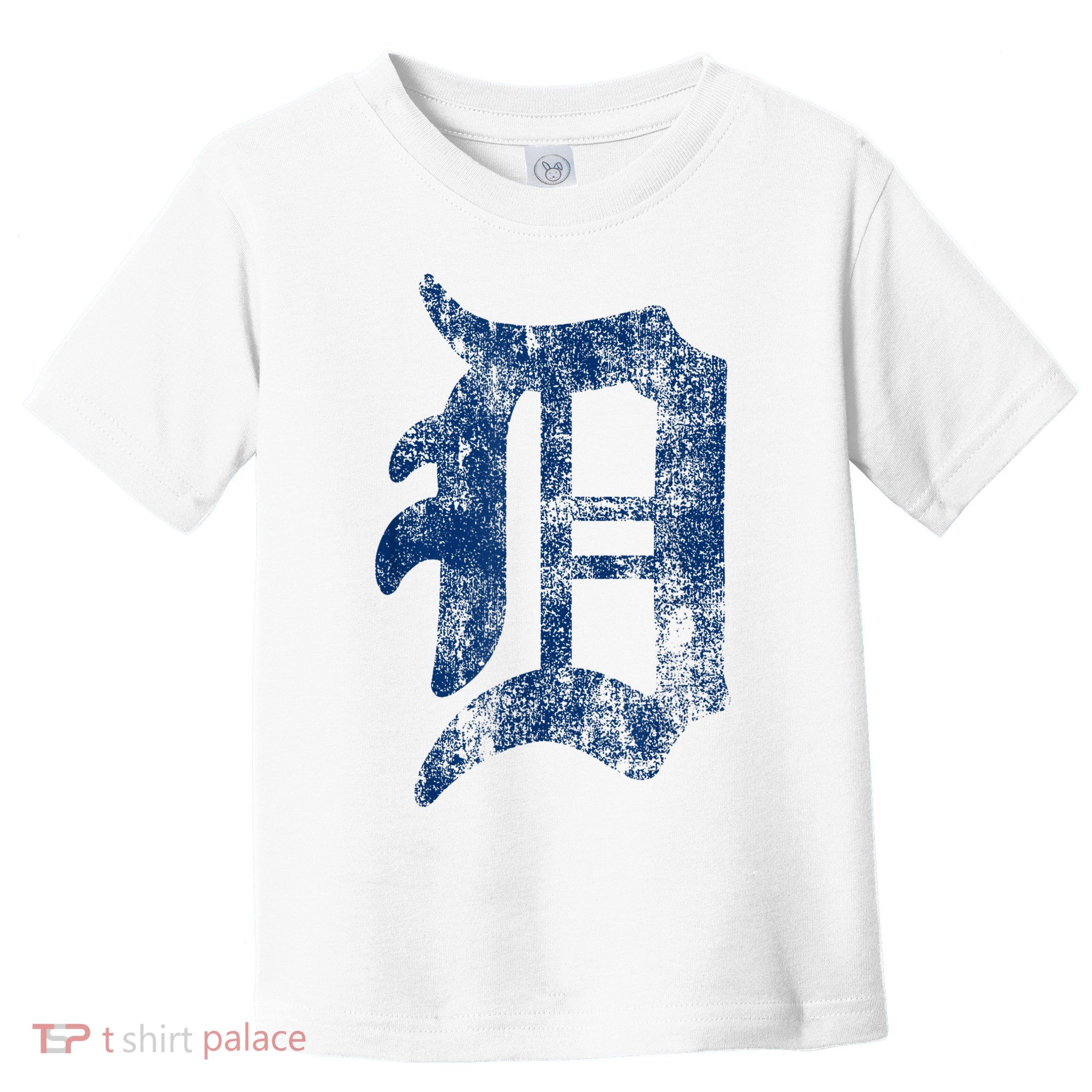 Retro Detroit Letter D Throwback Design Toddler T-Shirt