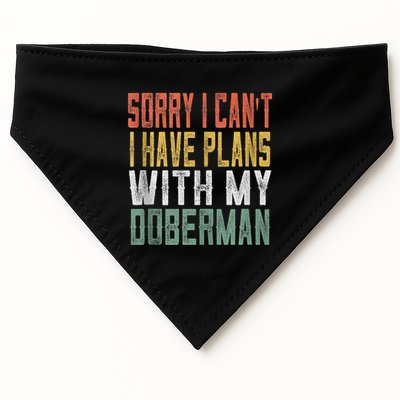 Retro Dog Lover Gag Gifts For And Doberman Lover Tank Top USA-Made Doggie Bandana