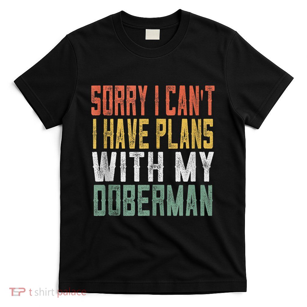 Retro Dog Lover Gag Gifts For And Doberman Lover Tank Top T-Shirt