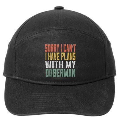 Retro Dog Lover Gag Gifts For And Doberman Lover Tank Top 7-Panel Snapback Hat