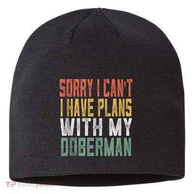 Retro Dog Lover Gag Gifts For And Doberman Lover Tank Top Sustainable Beanie
