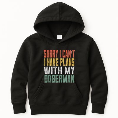 Retro Dog Lover Gag Gifts For And Doberman Lover Tank Top Kids Hoodie