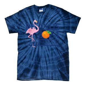 Ron Desantis Make America Florida Flamingo Election 2024 Tie-Dye T-Shirt