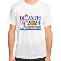 Ron Desantis Make America Florida Flamingo Election 2024 Adult ChromaSoft Performance T-Shirt