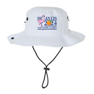 Ron Desantis Make America Florida Flamingo Election 2024 Legacy Cool Fit Booney Bucket Hat