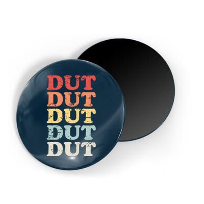 Retro DUT Marching Band Percussion Magnet