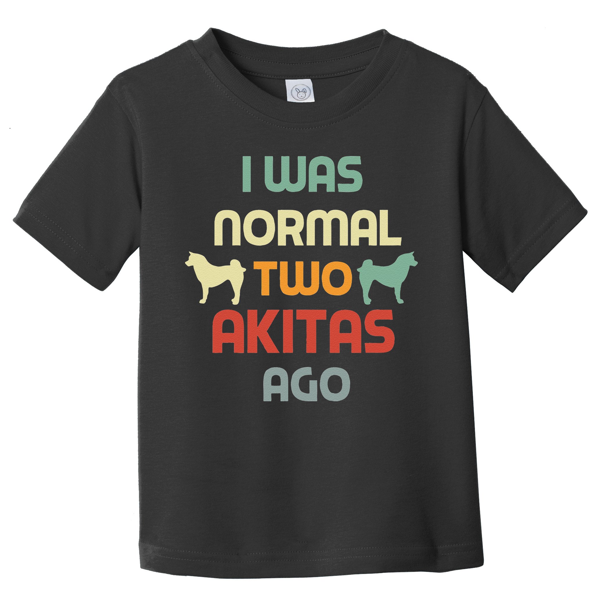 Retro Dog Mom Women Funny Akita Lover Owner Toddler T-Shirt