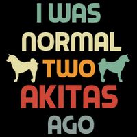 Retro Dog Mom Women Funny Akita Lover Owner Women's V-Neck T-Shirt
