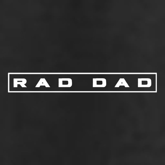 RAD DAD Minimal Logo Fathers Day 15oz Campfire Ceramic Mug
