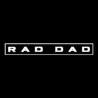 RAD DAD Minimal Logo Fathers Day 16 in Basic Backpack