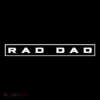 RAD DAD Minimal Logo Fathers Day Poster