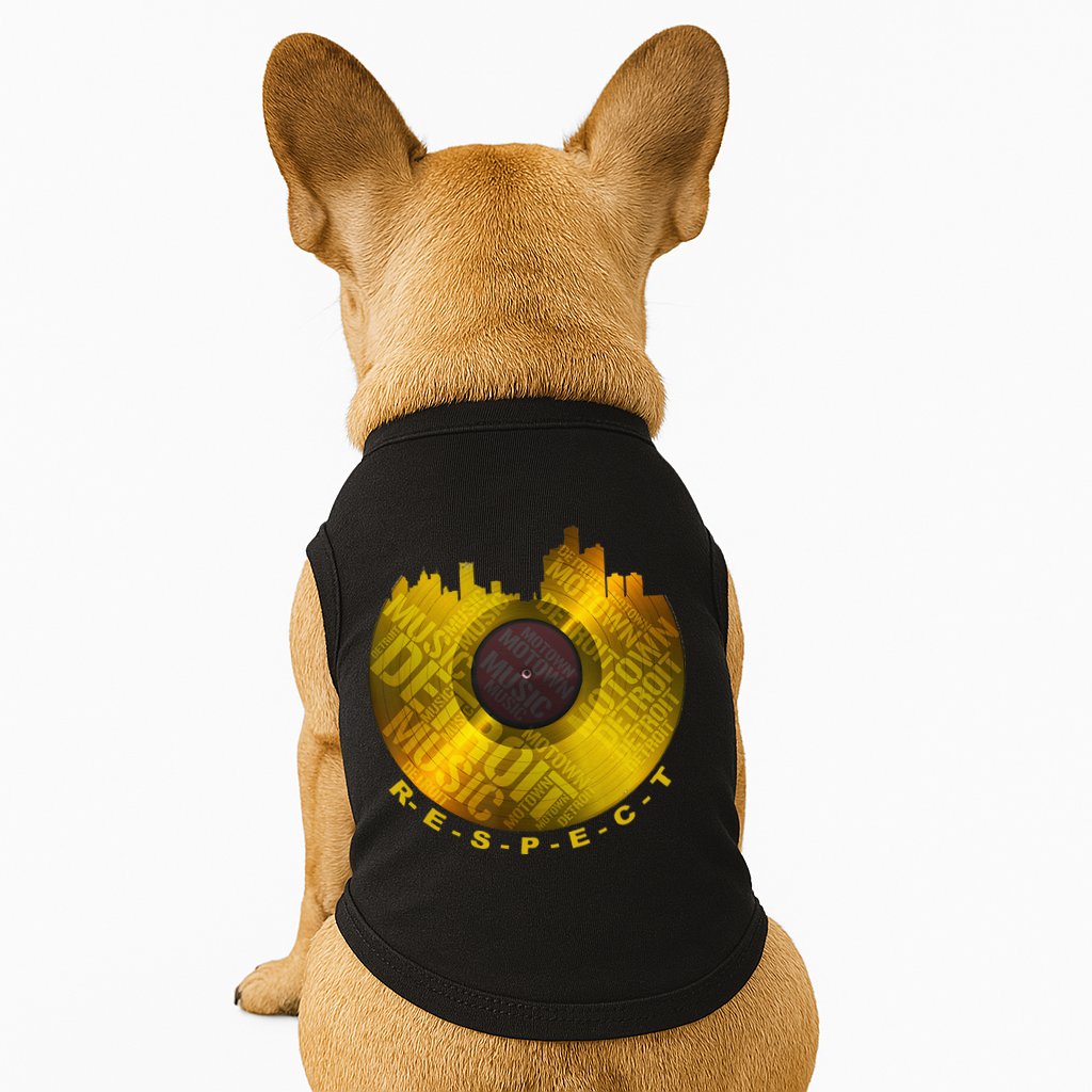 Respect Detroit Motown Respec Doggie Tank
