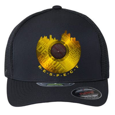 Respect Detroit Motown Respec Flexfit Unipanel Trucker Cap