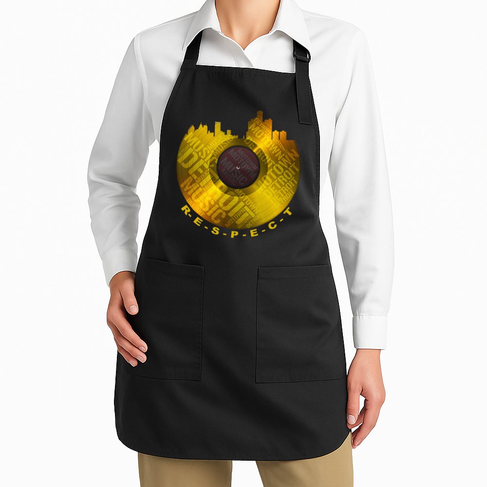 Respect Detroit Motown Respec Apron