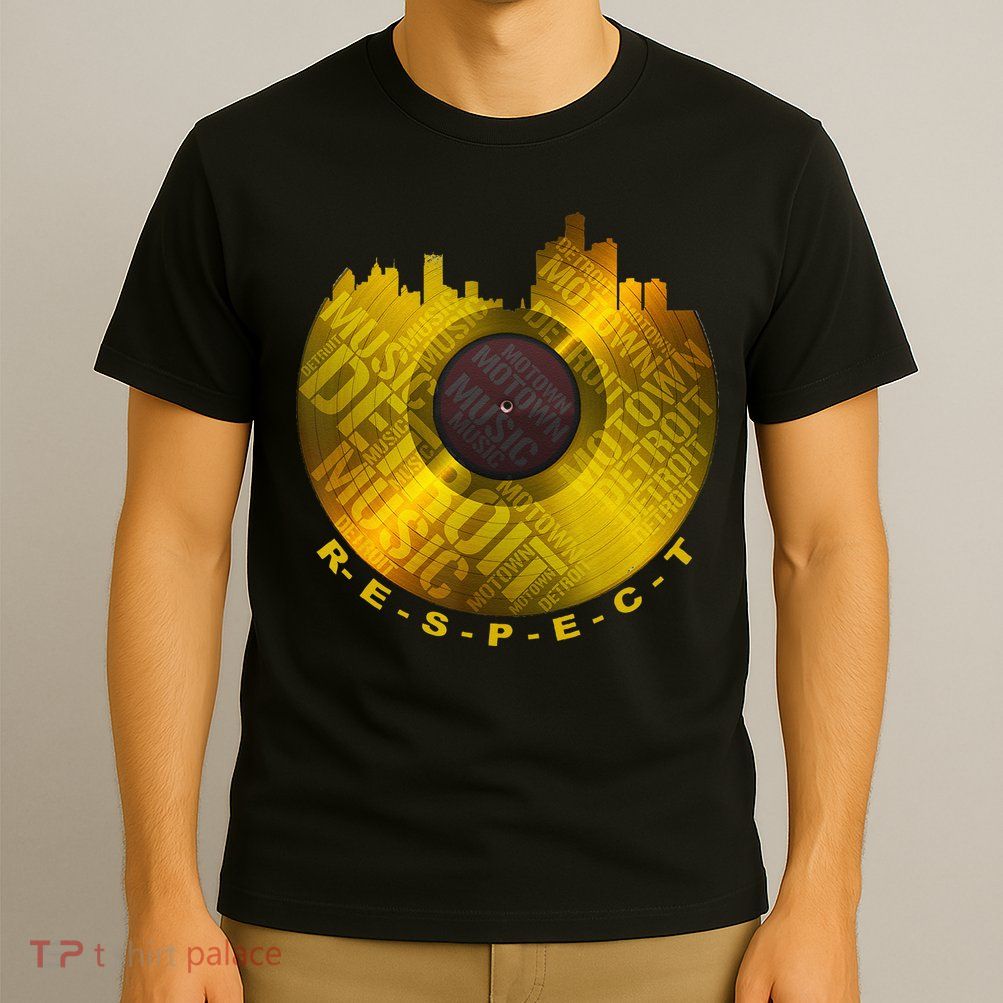 Respect Detroit Motown Respec T-Shirt
