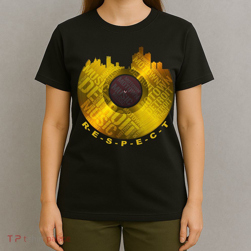 Respect Detroit Motown Respec T-Shirt