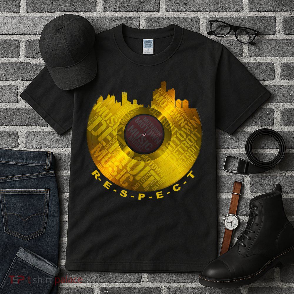 Respect Detroit Motown Respec Tall T-Shirt