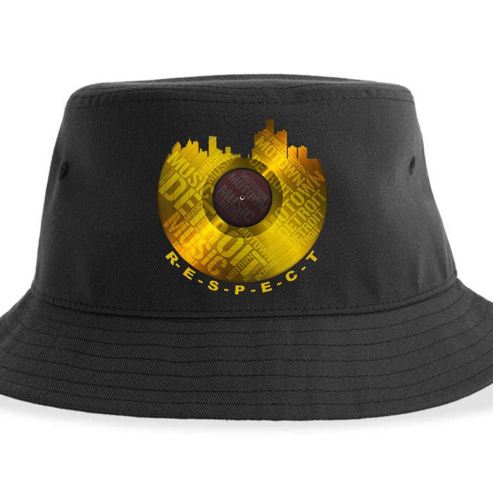 Respect Detroit Motown Respec Sustainable Bucket Hat