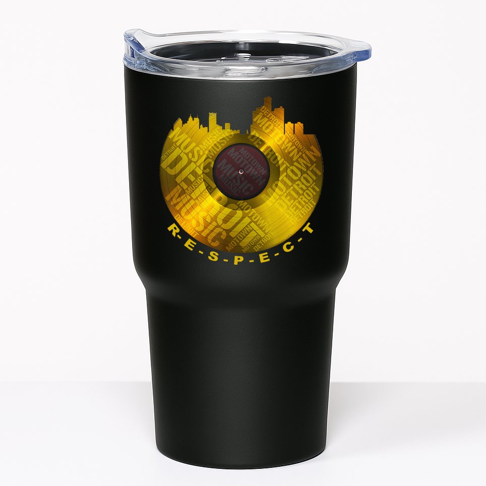 Respect Detroit Motown Respec Tumbler