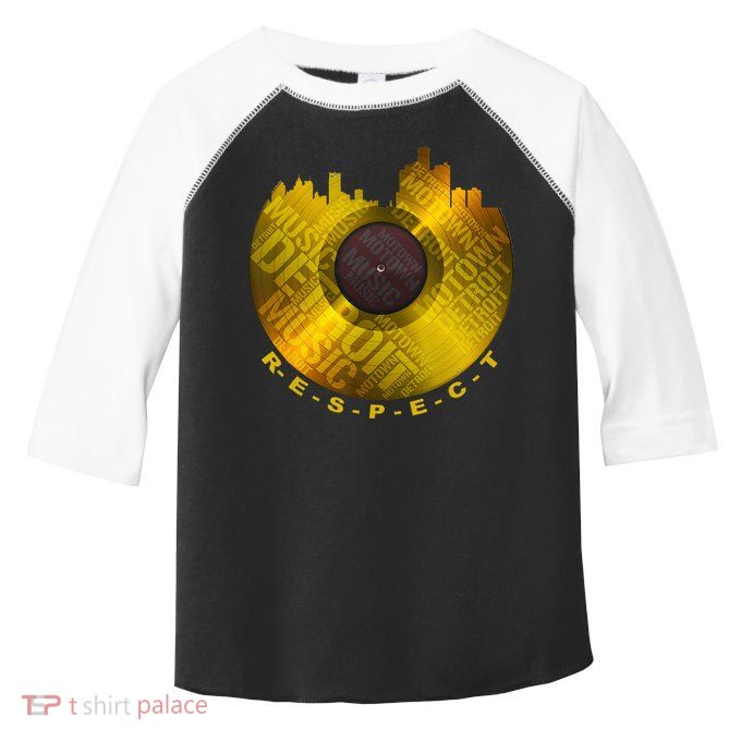 Respect Detroit Motown Respec Toddler Fine Jersey T-Shirt