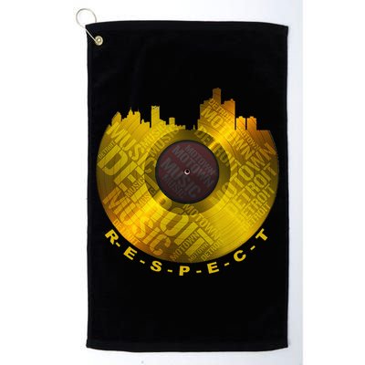 Respect Detroit Motown Respec Golf Towel