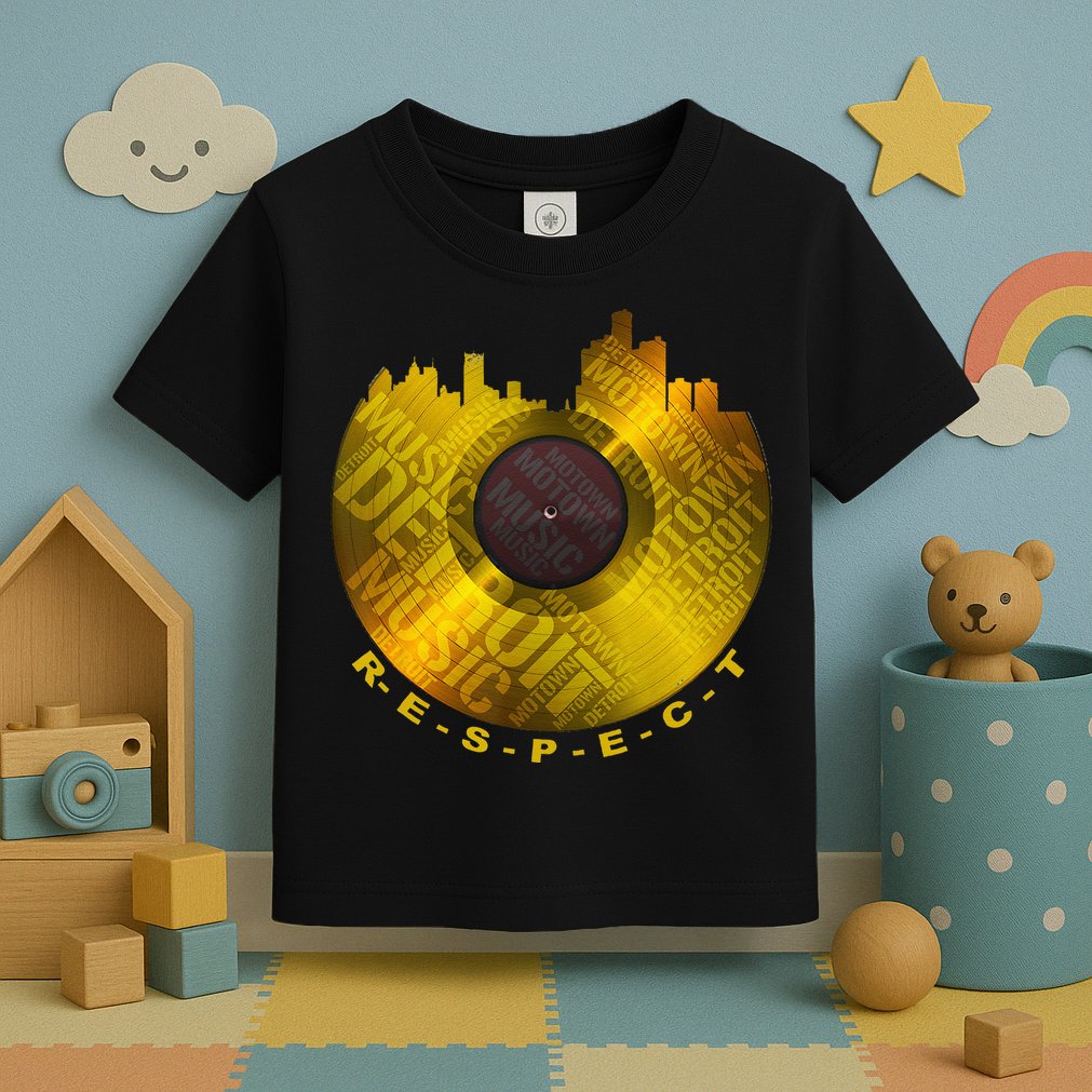 Respect Detroit Motown Respec Toddler T-Shirt