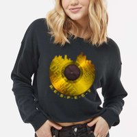 Respect Detroit Motown Respec Cropped Pullover Crew