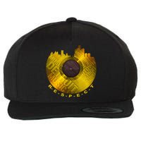 Respect Detroit Motown Respec Wool Snapback Cap